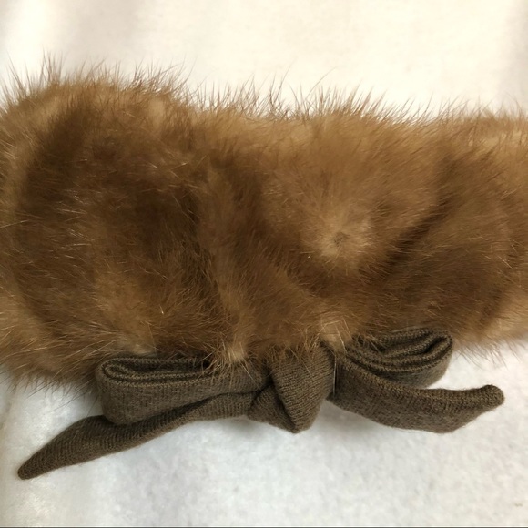 Vintage 1960’s Montaldo’s Mink Fur Pillbox Hat - Picture 5 of 14